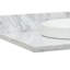 Plateau de meuble-lavabo simple 49 po