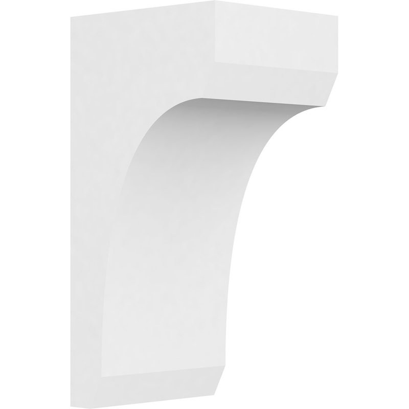 Corbeau standard en uréthane Signature standard, brun clair apprêté, H 16 po x l 7 po x P 8 po