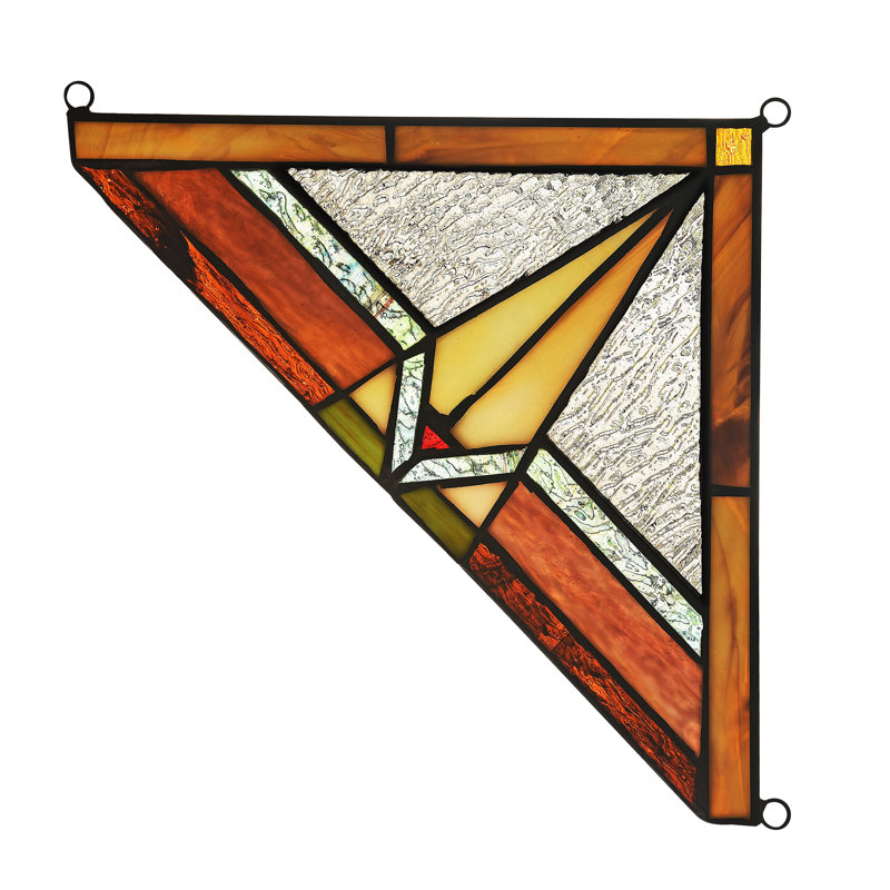 Tiffany Abstract Window Panel