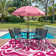 Botho Durable PP Mat for Outdoor Use Area Rug Perfect for Patios, Gardens, and Poolside Areas