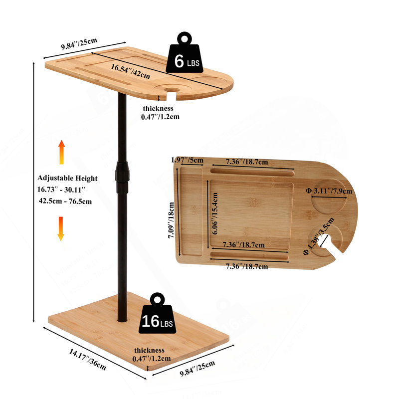 Table d'appoint Couch Tray