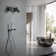 Lamh Diverter Complete Shower System with Rough in-Valve