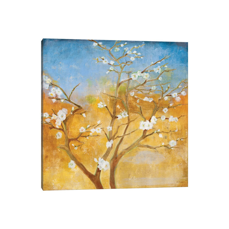 White Emanations 1 Piece Wrapped Canvas Painting, 30.48 cm H x 30.48 cm W