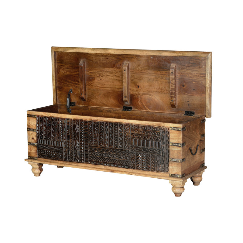 Kourtney Solid Wood Accent Trunk