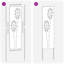 vidaXL Garden Privacy Screen Partition Outdoor Decor Modern Decorative Barrier