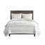 Ensembles de literie réversible, lit double en microfibre