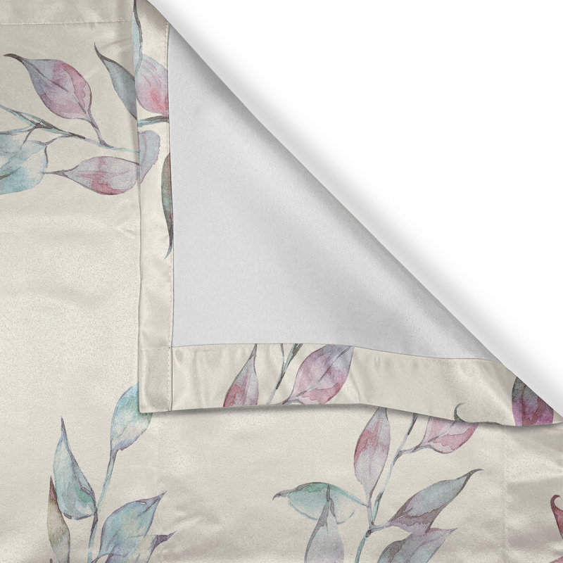 Waterloo Polyester Semi Sheer Curtain Pair