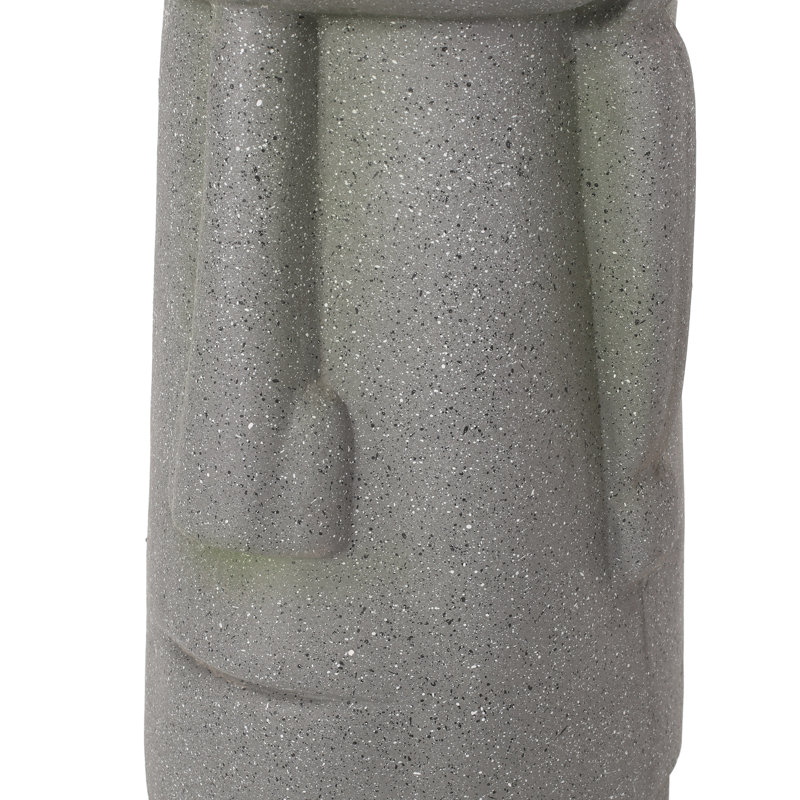 Outdoor Urn Planter Garden Pot Planter Indoor Urn Filter, Gray
