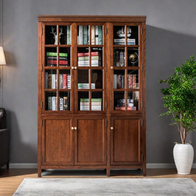 American style classic home bookcase