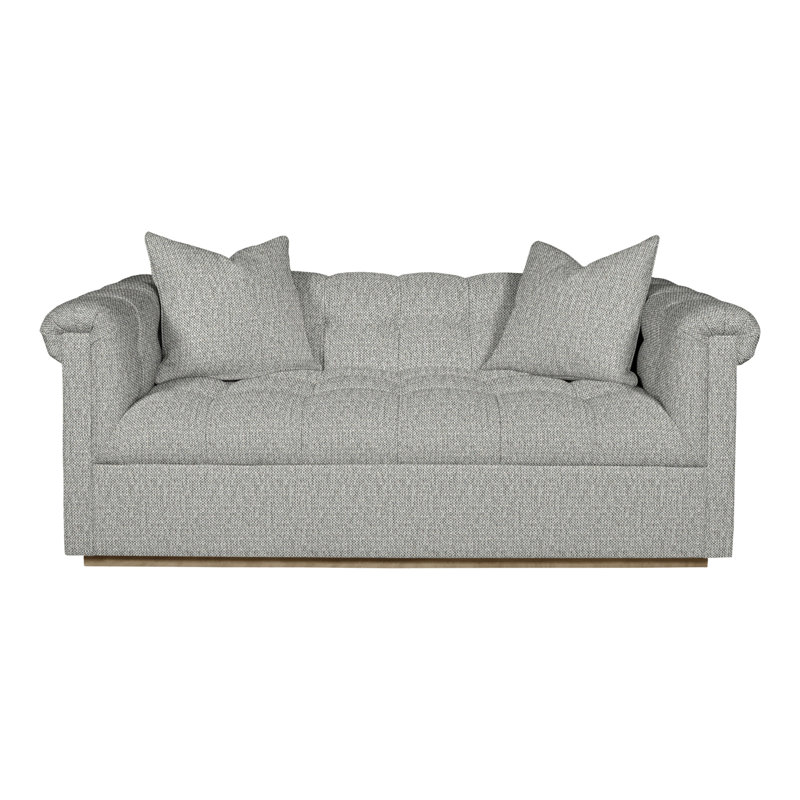 Thom Filicia Home 78" W Upholstered Loveseat, Tarbee Dove, Hampton