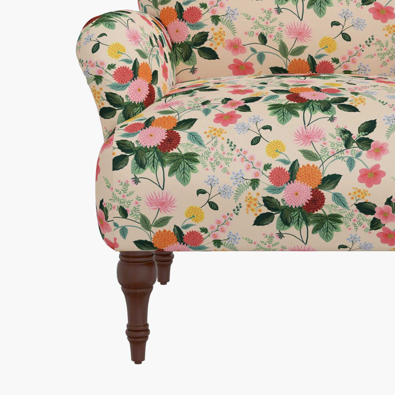 Bristol Armchair In Dahlia Multi, Espresso, Dahlia Multi