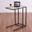 Glass Top C Table Side Table Set
