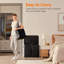 Canvas Laundry Hamper with Handles-2009558489