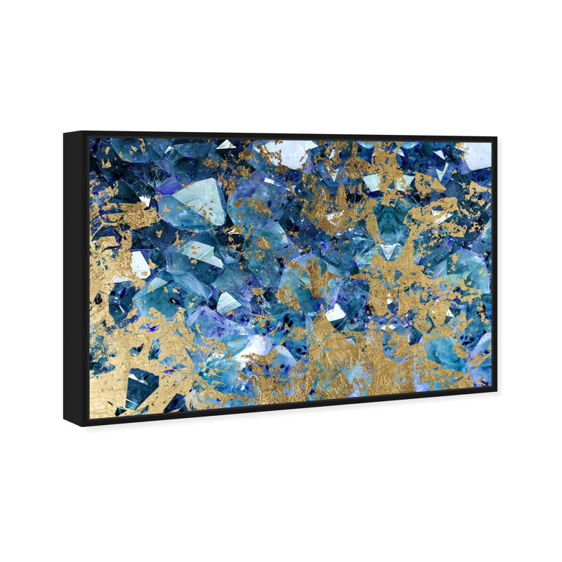 «Caicosglam - Floater Frame», impression sur toile, H 36 po x l 54 po