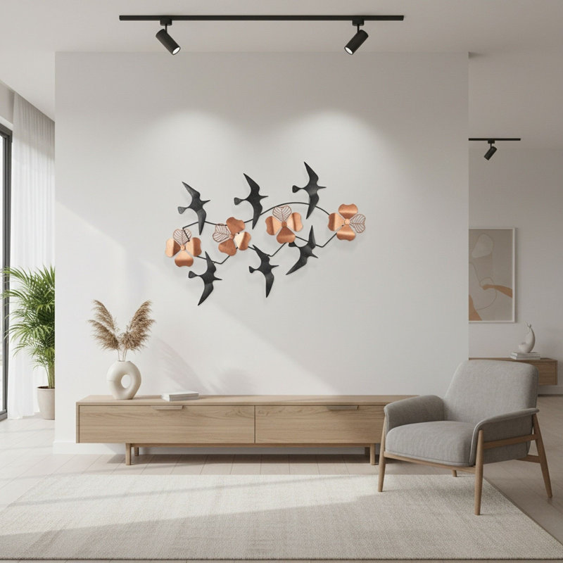 Stylish Decorative Metal Wall Accessory, 33.1 x 20.5 x 2.0 inches | Durable Metal Body, Perfect for Home Decor & Modern Aesthetics