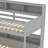 Guignard Twin Over Twin Standard Bunk Bed with Shelves