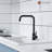 Stainless Steel Single Handle High-Arc Kitchen Faucet-71097885