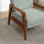 Fauteuil rembourré en polyester-2037749083