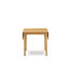 L'ensemble de table de salle à manger 5 pièces pour 4 personnes comprend une table de cuisine rectangulaire avec Dropleaf et 4 chaises rembourrées en tissu de lin brun, chêne-850696480-850696494-850696481