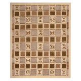 Rug & Kilim’S Scandinavian-Inspired Geometric Beige Brown And Gray Wool Pile Rug