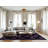 Machine Washable Checkered Gray Area Rug-1906778194