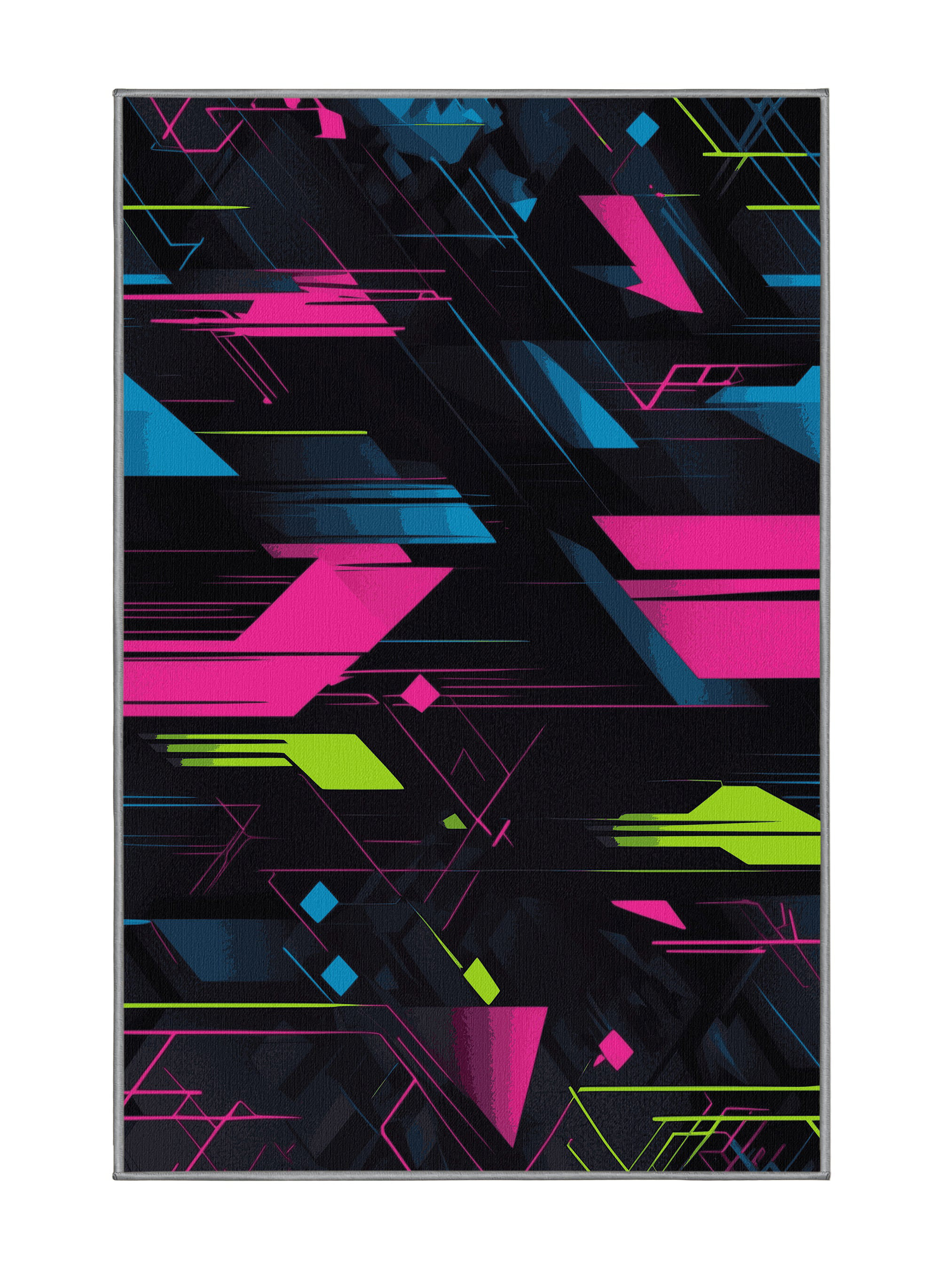 Ivy Bronx Electric Fusion Rug | Wayfair