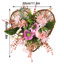 Couronne de Pâques 11,8 po avec œufs de fleurs