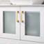 30" White Modern Single Bathroom Vanity With Ceramic Sink
