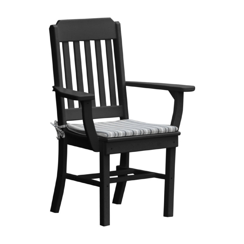 Chaise de salle à manger Keystone Amish Co., Noir