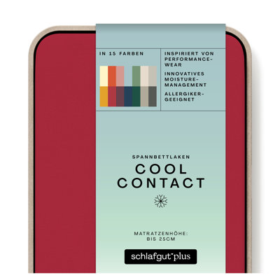Cool Contact 100% Microfibre Fitted Sheet