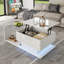 Modern Lift-Top Coffee Table With Led Lighting - Adjustable Height-1872387444
