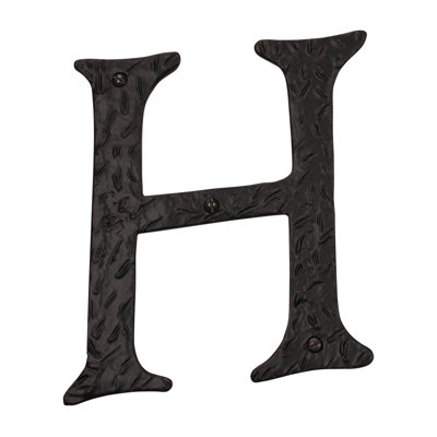 6'' H Metal House Letter