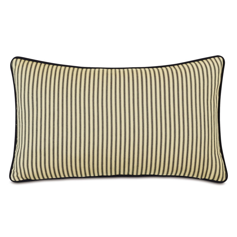 Lars Fringed Cotton Blend Throw Pillow