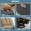 Boneita Upholstered Heated Massage Chair-472276962
