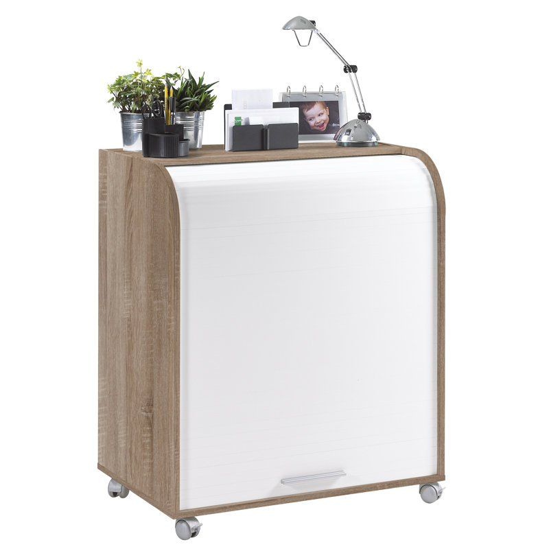 Must 2 -Drawer, Oak/White