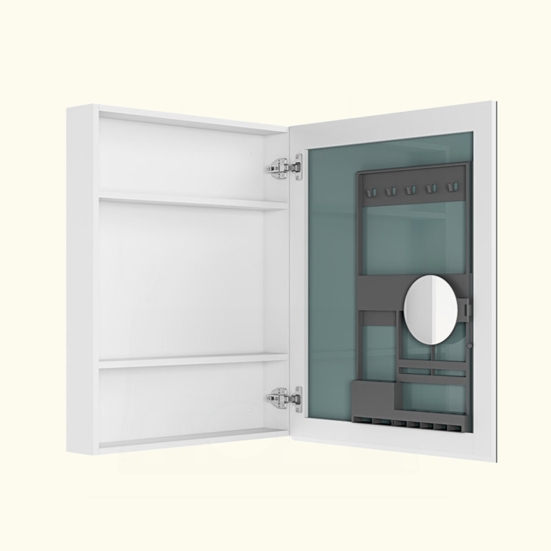 Armoire à pharmacie sans cadre Surface Mirror, H 30 po x l 24 po x P 4,8 po