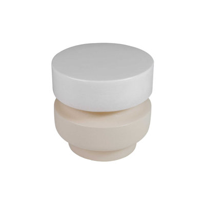 Provenance Signature Round Outdoor Side Table , in. W in. D