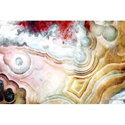 " Agate Abstract " by Bluebird Barn