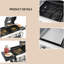 Multi-purpose Gas Grill With Burner - Perfect For Bbq, Frying, & Pizza Making