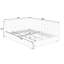 Structure de lit double capitonnée capitonnée, structure de canapé-lit avec dossier et accoudoirs confortables, lit double pour chambre à coucher, salon, velours, brun-1108461292-1108461293