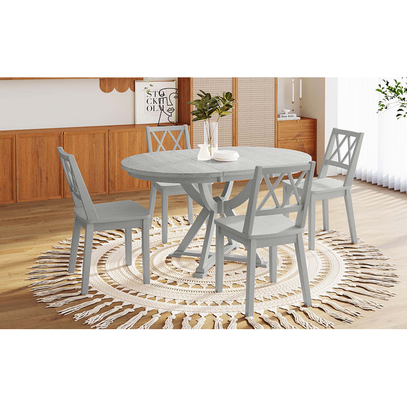 Ensemble de table de salle à manger 5 pièces Mid-Century