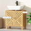 Bamboo Freestanding Under Sink Cabinet