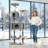 80" Tall Cat Tree Multi-Level Cat Tower