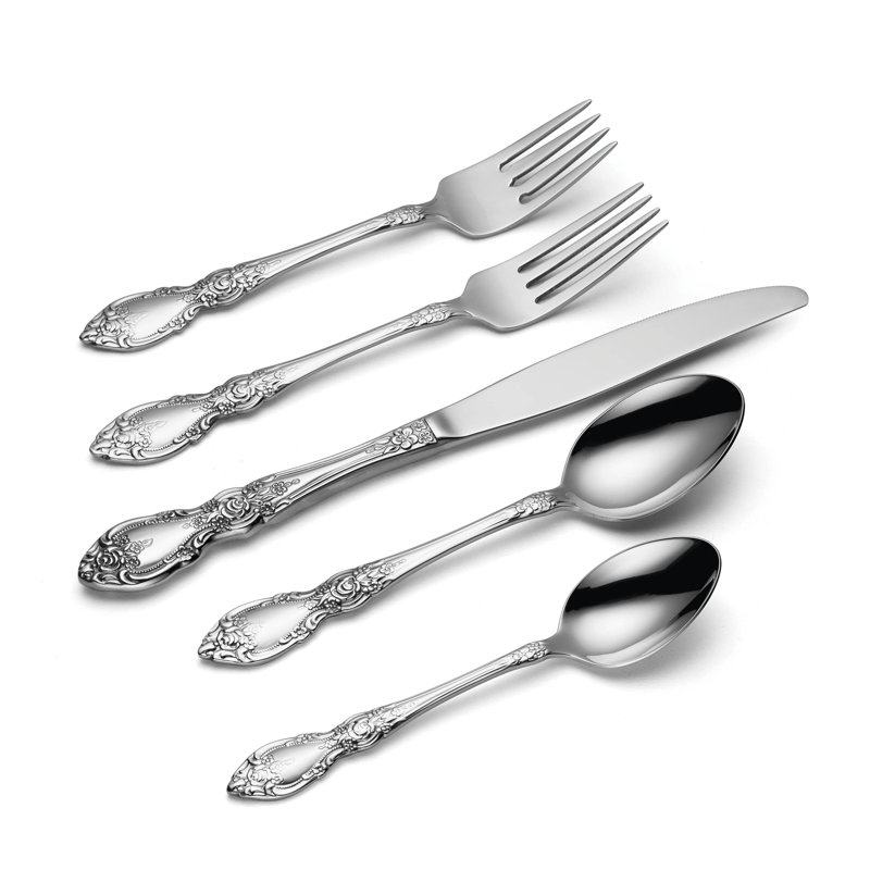 Oneida Wordsworth 45 Piece Everyday Flatware Set