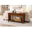 Console en bois massif 48 "Vivre