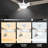 Fronniah 56'' Ceiling Fan with LED Lights-1633574679