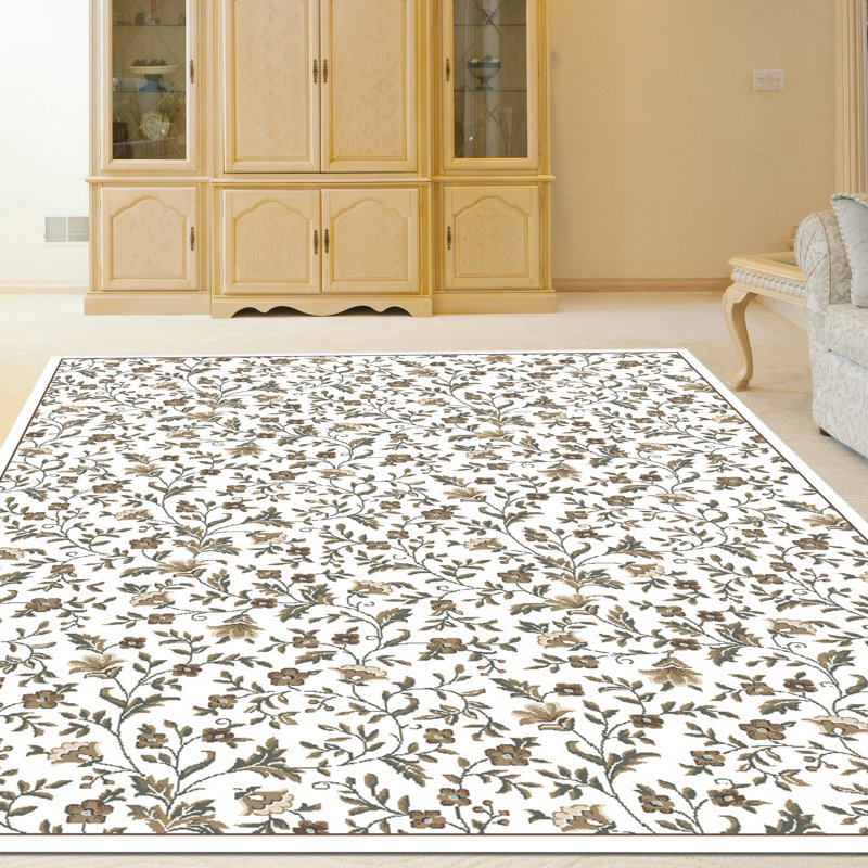 Vue sur le tapis, Rectangle 5 pi 3 po x 7 pi 3 po