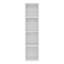 Armoire murale Cale, 4 tablettes, blanc