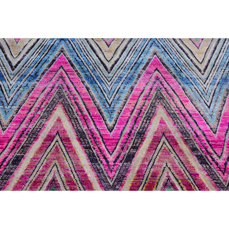 Chevron Area Rug, Rectangle 10' x 14'