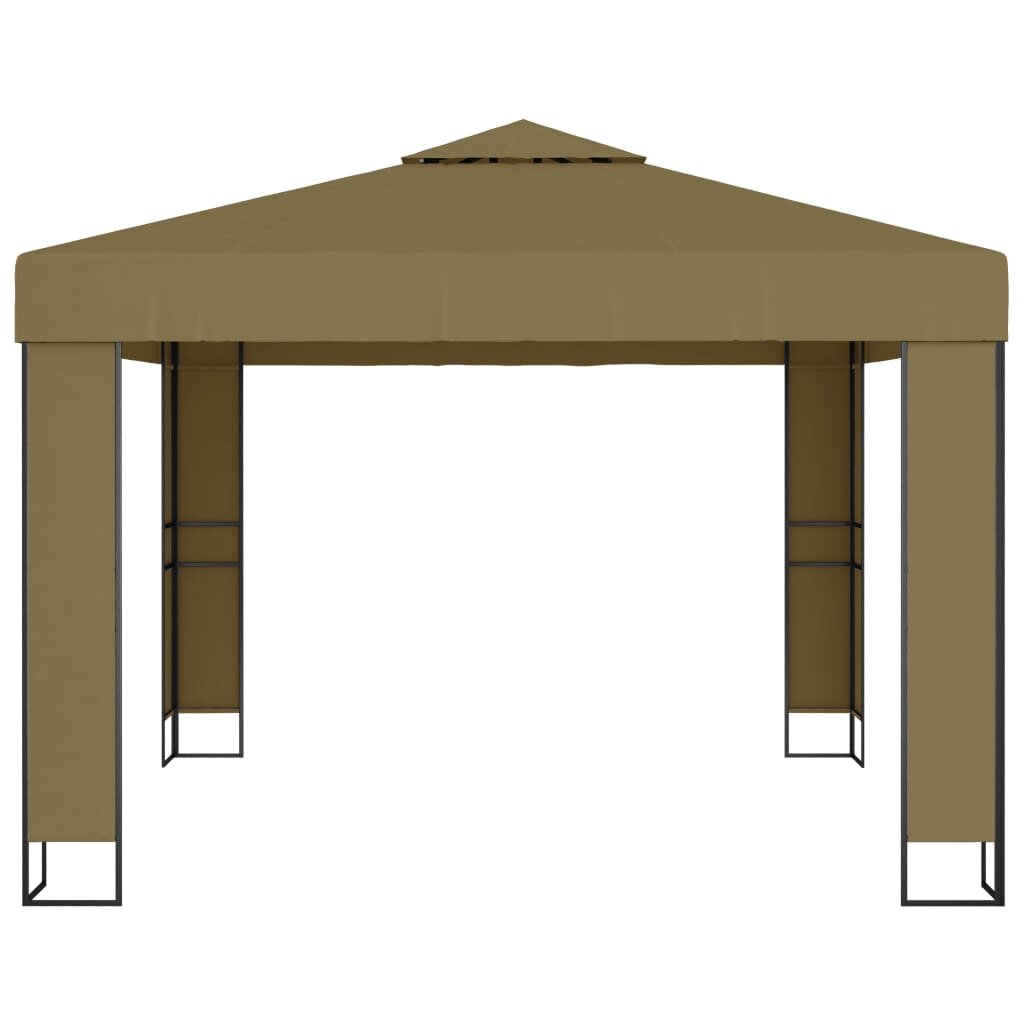 300 cm x 300 cm Partyzelt Fleurette aus Stahl